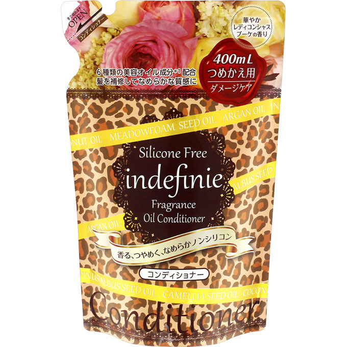 ＩＮＤＥＦＩＮＩＥ フレグランス オイルコンディショナー 詰替 レディコンシャスブーケの香り ４００ｍｌ ドウシシャ