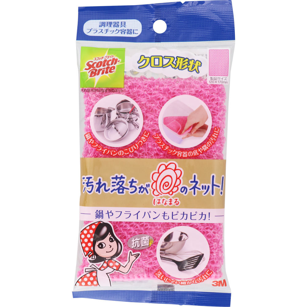 スコッチ・ブライト 汚れ落ちがはなまるのネット ＿ スリーエム　ジャパン