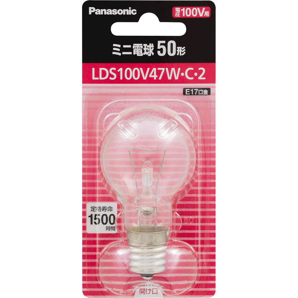ミニ電球 ＬＤＳ１００Ｖ５４ＷＣ２ パナソニック