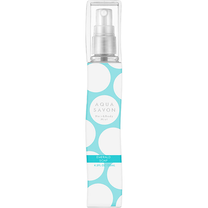 ヘアー＆ボディミスト エメラルドソープノ香り １９Ｓ １３５ｍｌ ウエニ貿易