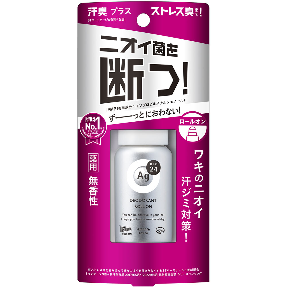 エージーデオ２４ デオドラントロールオンＤＸ（無香性） ４０ｍｌ ファイントゥデイ (医薬部外品)