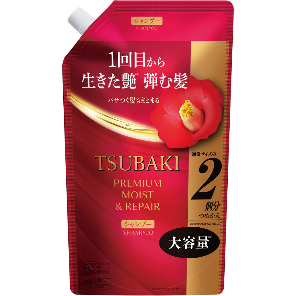 ＴＳＵＢＡＫＩ　プレミアム　モイスト＆リペア　シャンプー　大容量 ６００ｍＬ ファイントゥデイ