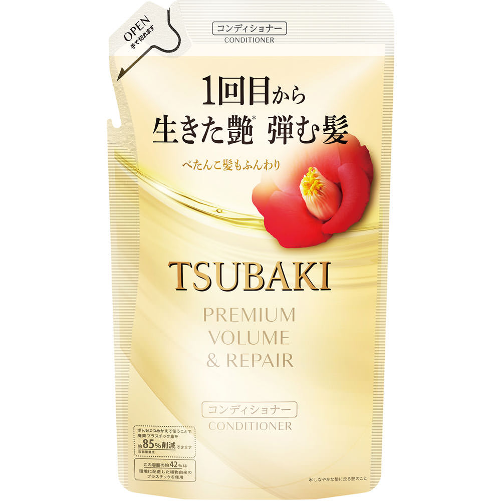 ＴＳＵＢＡＫＩ　プレミアム　ボリューム＆リペア　コンディショナー　＜ヘアコンディショナー＞カエ ３００ｍＬ ファイントゥデイ