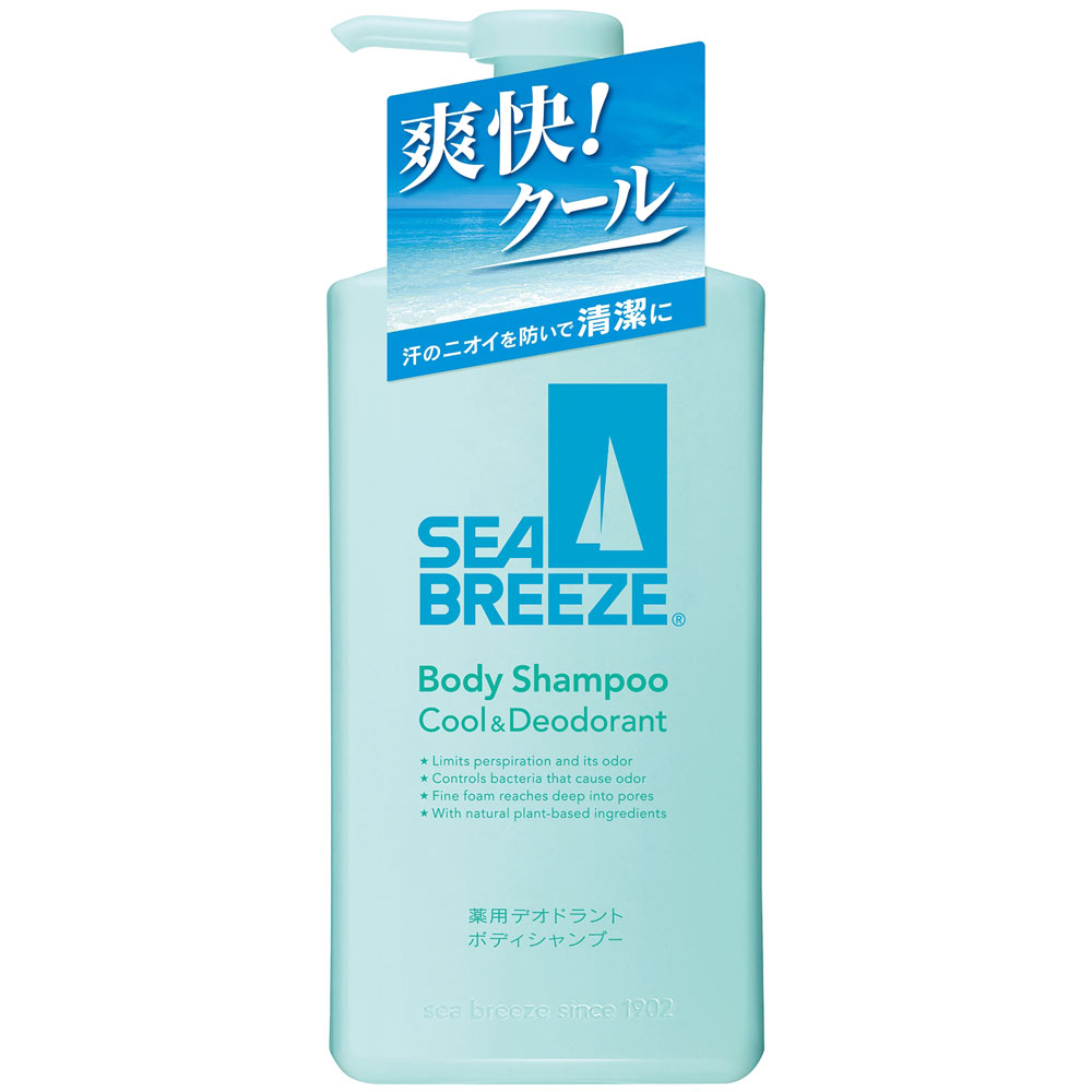 シーブリーズ ボディシャンプー クール＆デオドラント （医薬部外品） ４９０ｍｌ ファイントゥデイ (医薬部外品)