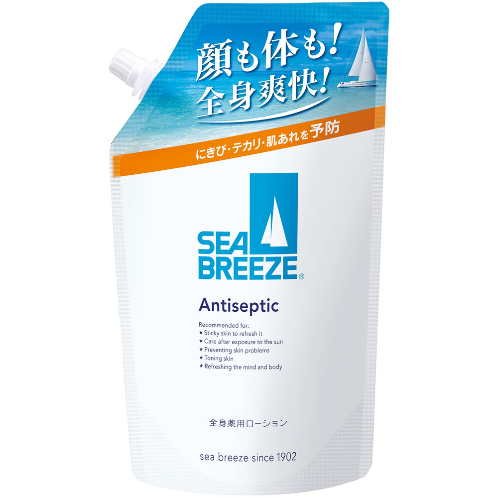 シーブリーズ アンティセプティック ｆ 【全身薬用ローション】（つめかえ）（医薬部外品） ７００ｍｌ ファイントゥデイ (医薬部外品)