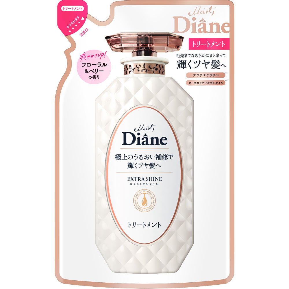モイストダイアン　パーフェクトビューティ　エクストラシャイン　トリートメント詰替 ３３０ｍｌ ネイチャーラボ