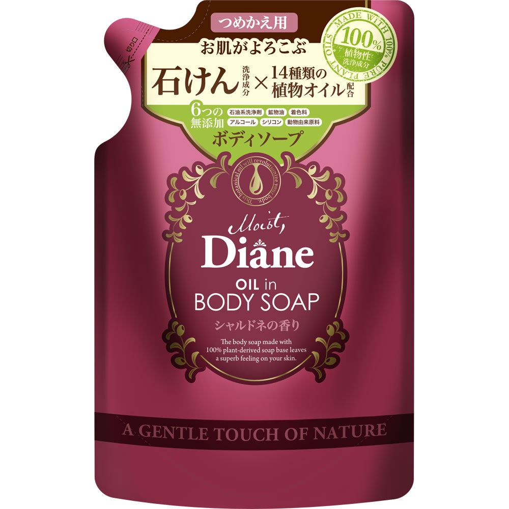 モイスト・ダイアン オイルインボディソープ シャルドネ 詰替え ４００ｍｌ ネイチャーラボ