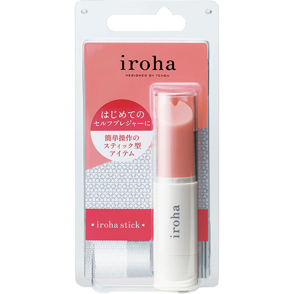 ｉｒｏｈａスティック　ベビーピンク×ホワイト ６４ｇ 典雅