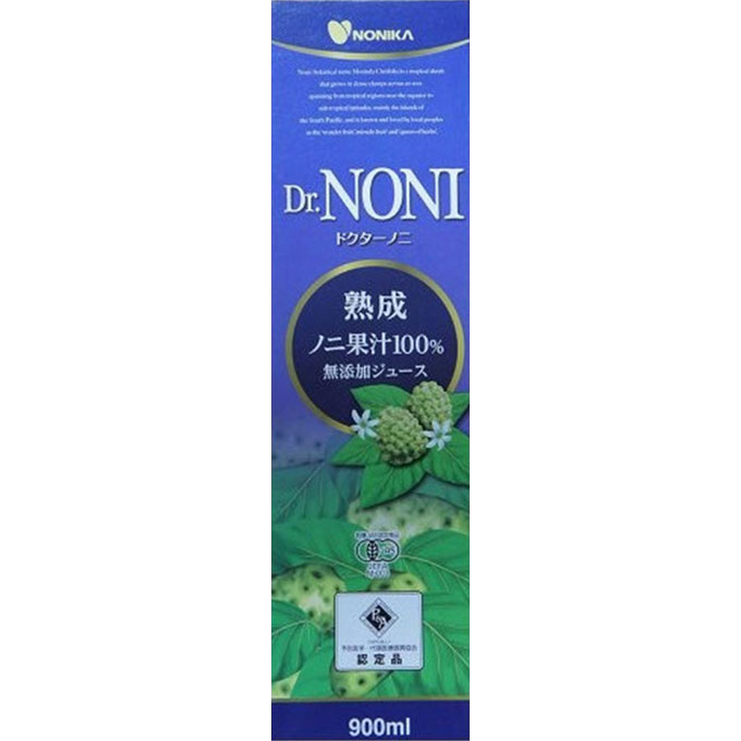 ドクターノニ 熟成ノニ果汁100%無添加ジュース ９００ｍｌ ナチュラルパワー