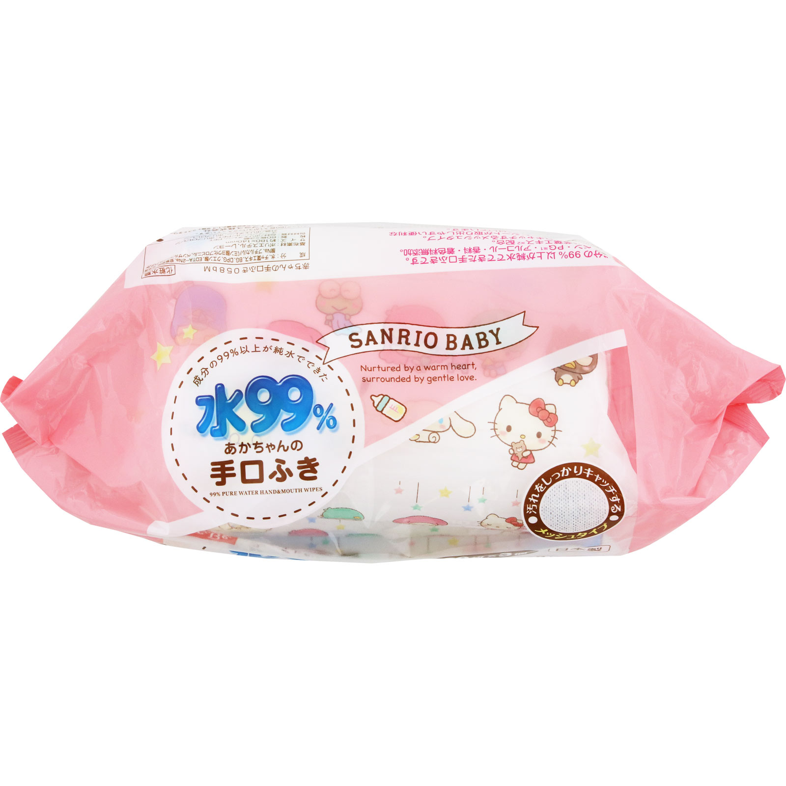 サンリオ手口ふき ６０枚３Ｐ レック