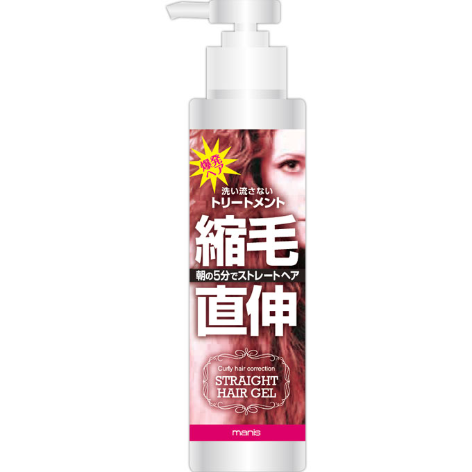 マニス　ストレートヘアジェル １８０ｍｌ ネサンス
