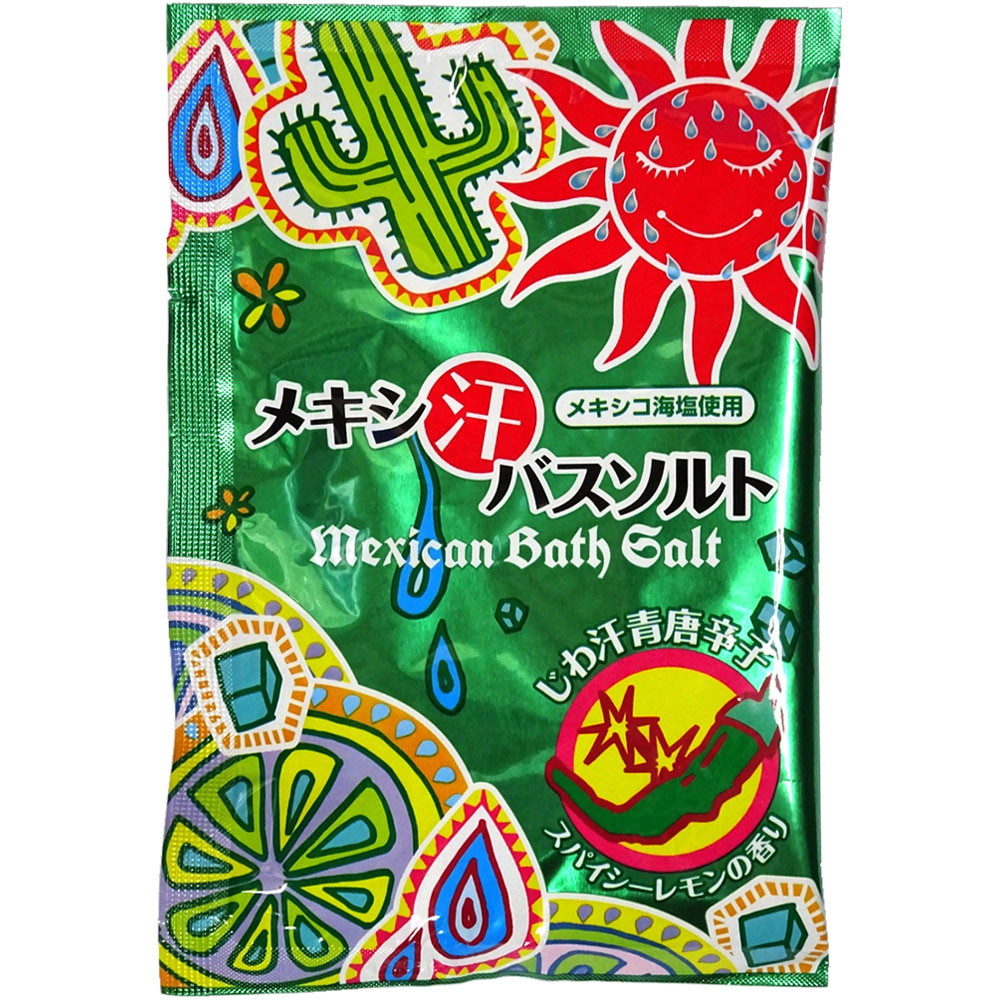メキシ汗バスソルト 青唐辛子 ４０Ｇ ネサンス