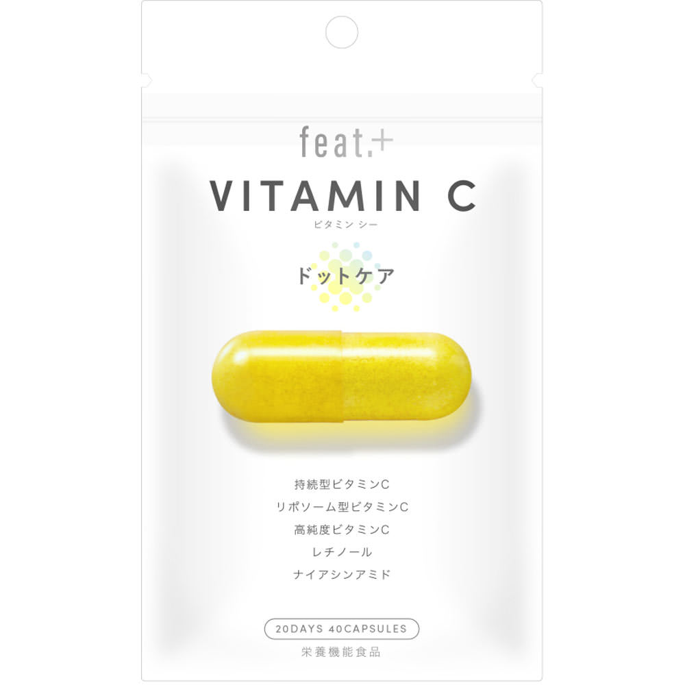 ｆｅａｔ．＋ ドットケア ４０粒 ネイチャーラボ