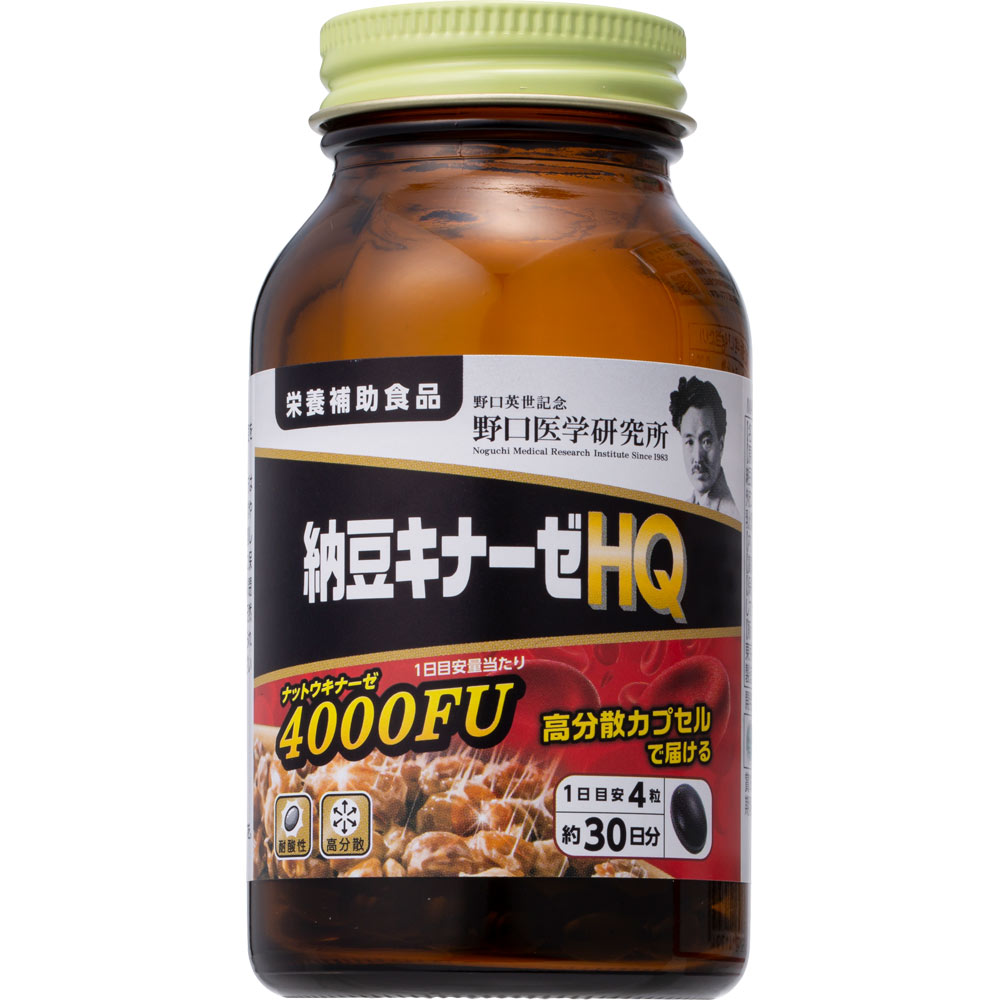 納豆キナーゼＨＱ １２０粒 株式会社野口医学研究所