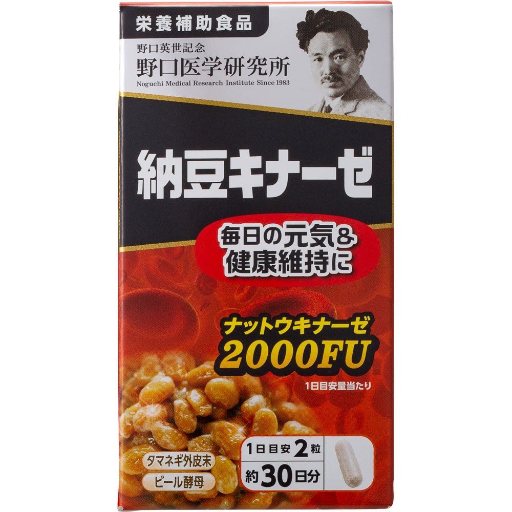 納豆キナーゼ ６０粒 株式会社野口医学研究所