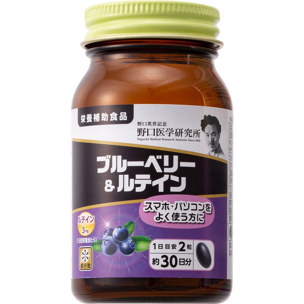ブルーベリー＆ルテイン ６０粒 株式会社野口医学研究所