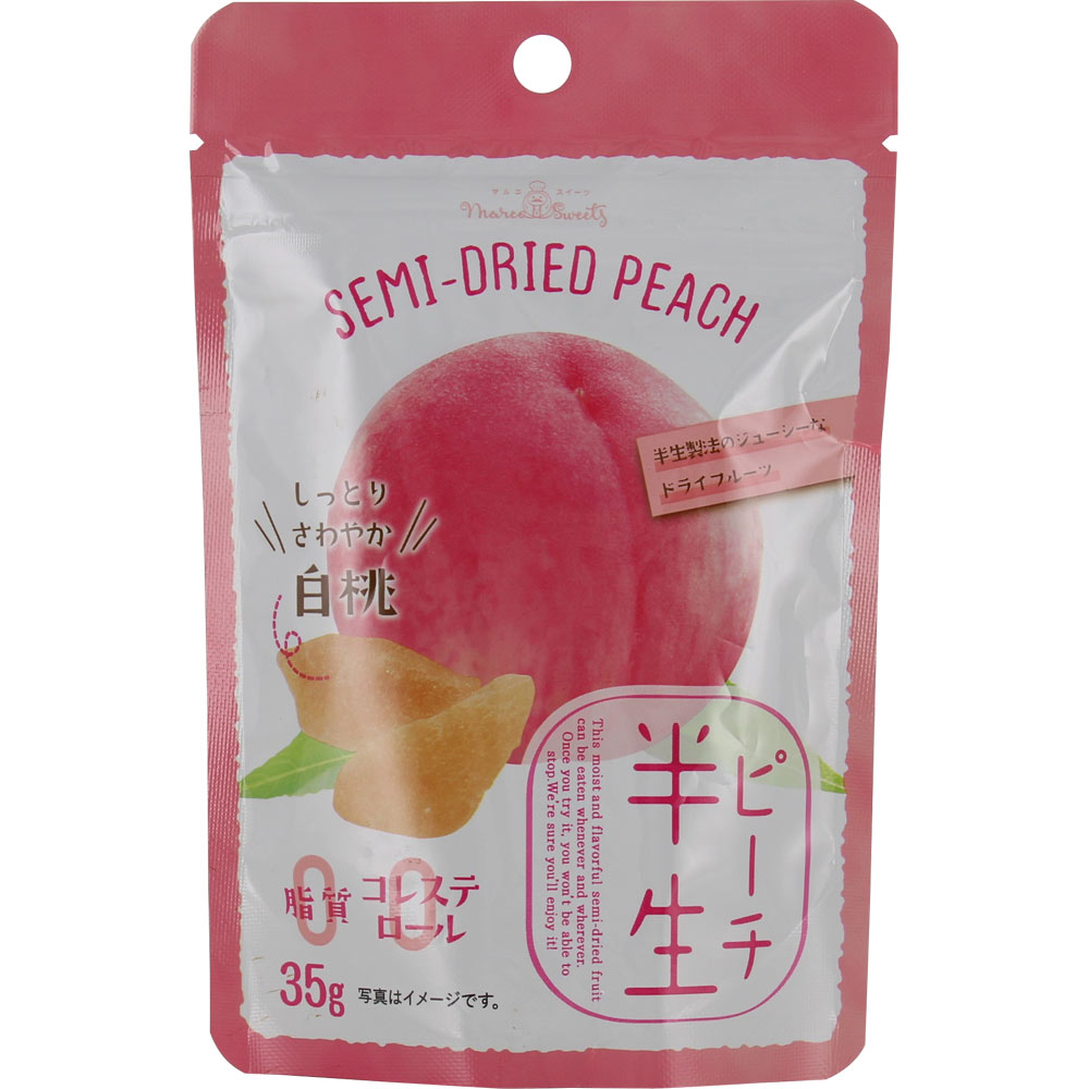 半生フルーツ ピーチ ３５ｇ 威亜日本
