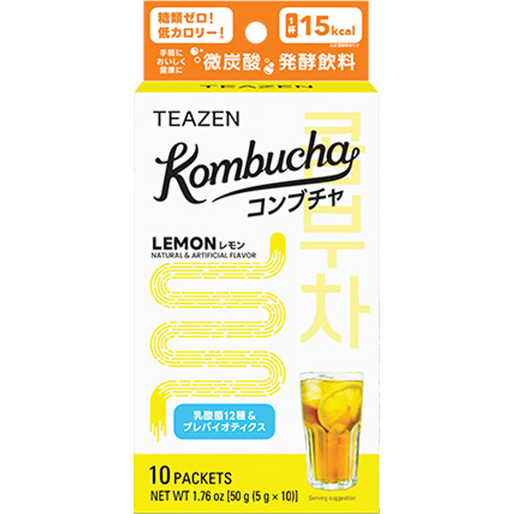千空　ＴＥＡＺＥＮ　コンブチャ　レモン １０本 千空