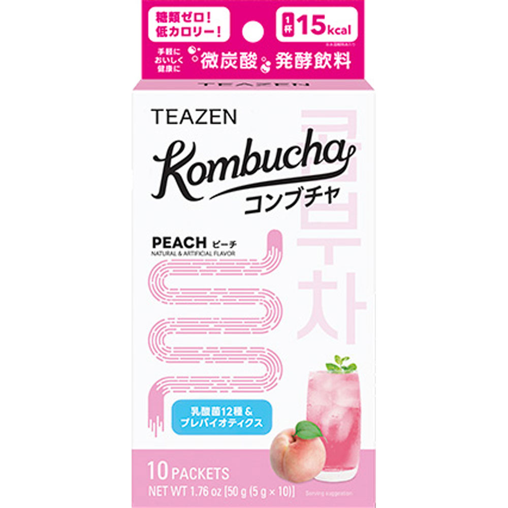 千空 TEAZEN コンブチャ ピーチ | マツキヨココカラ