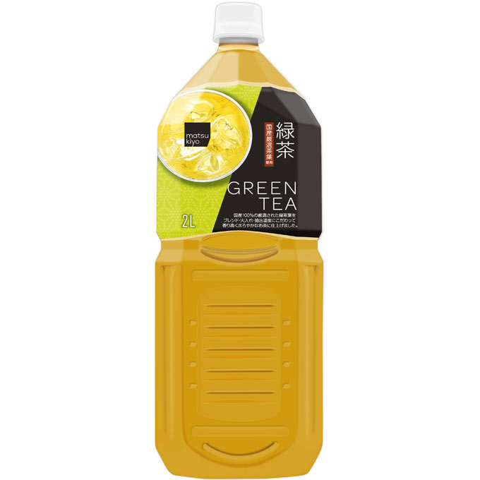 matsukiyo 緑茶 ２Ｌ