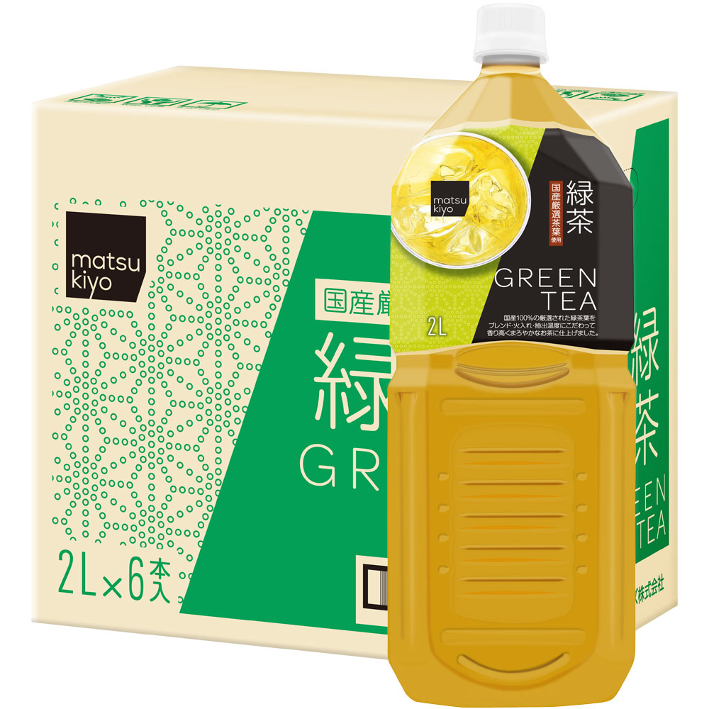 matsukiyo 緑茶 ２Ｌ×６本