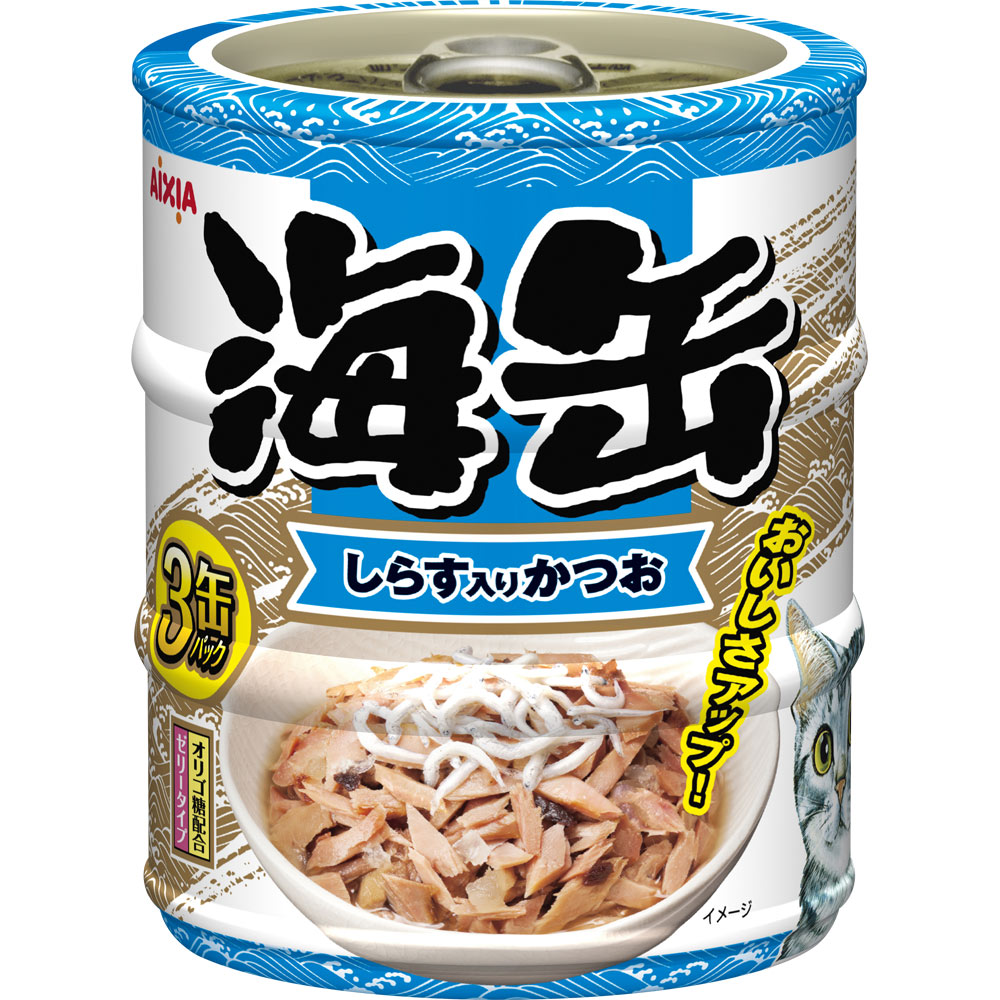 海缶ミニ3Pしらす入りかつお | マツキヨココカラオンラインストア