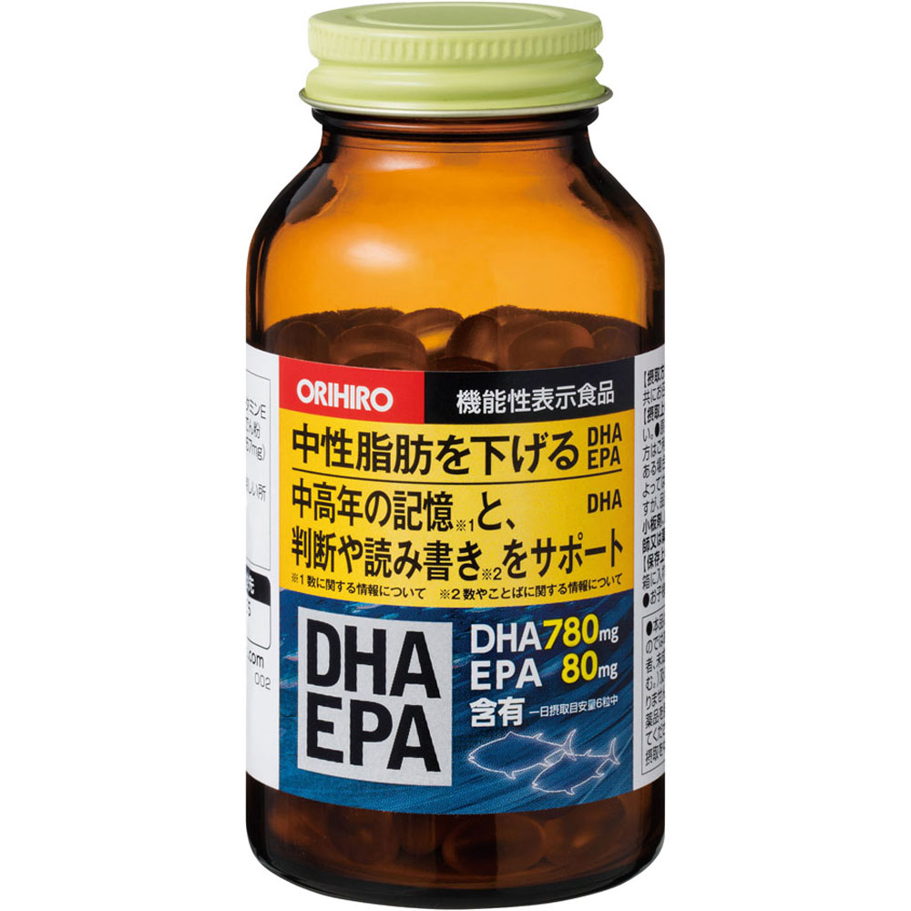 DHA EPA １８０粒 オリヒロプランデュ