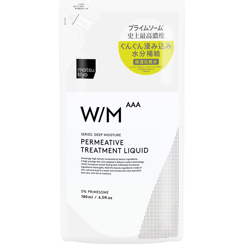 matsukiyo ウーマン メソッド トリプルA トリートメントリキッド 詰替 １８０ｍｌ詰替