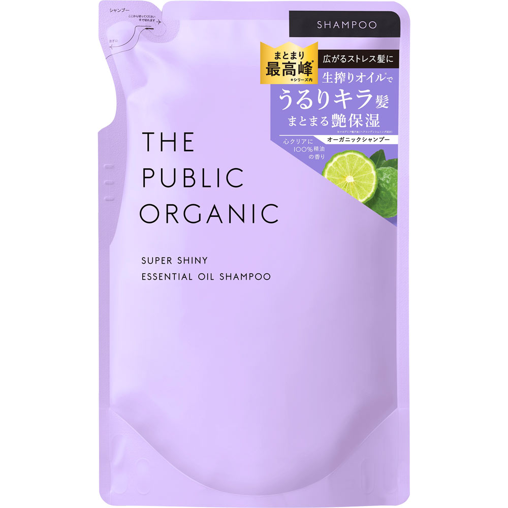 ザ パブリック オーガニック スーパーシャイニー ＳＭ シャンプー 詰替 ４００ｍＬ ＴＯＫＹＯ　ＣＯＭＰＯＳＩＴＥ