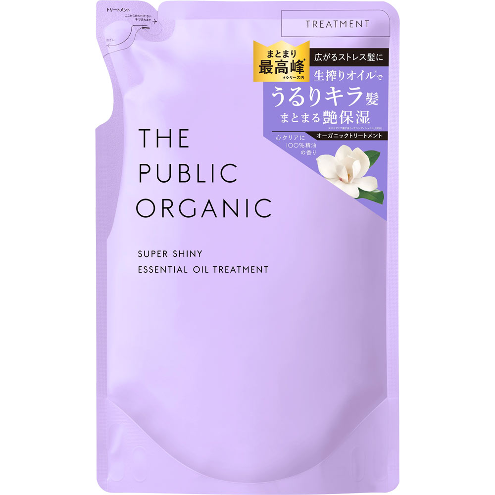 ザ パブリック オーガニック スーパーシャイニー ＳＭ トリートメント 詰替 ４００ｍＬ ＴＯＫＹＯ　ＣＯＭＰＯＳＩＴＥ