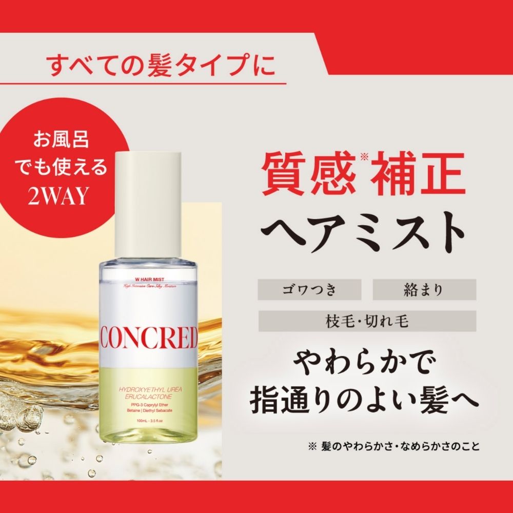 matsukiyo CONCRED ハイインテンシブケア ヘアミスト １００ｍｌ