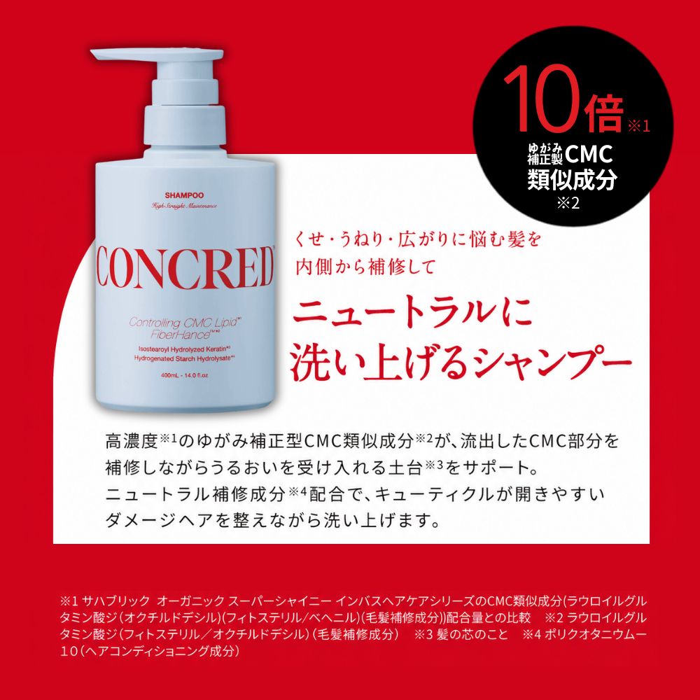 matsukiyo CONCRED　ハイストレート　シャンプー詰替 ３５０ｍｌ