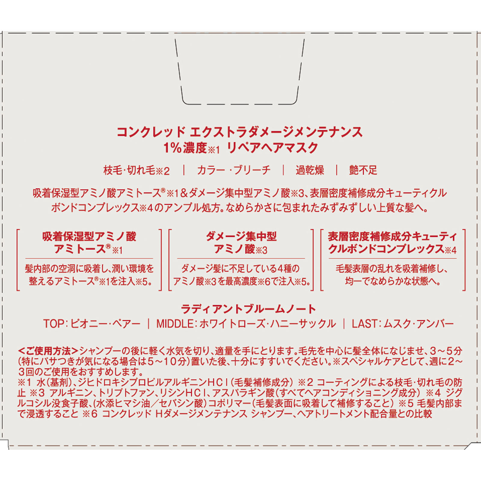 matsukiyo CONCRED ダメージメンテナンス ヘアマスク 200g