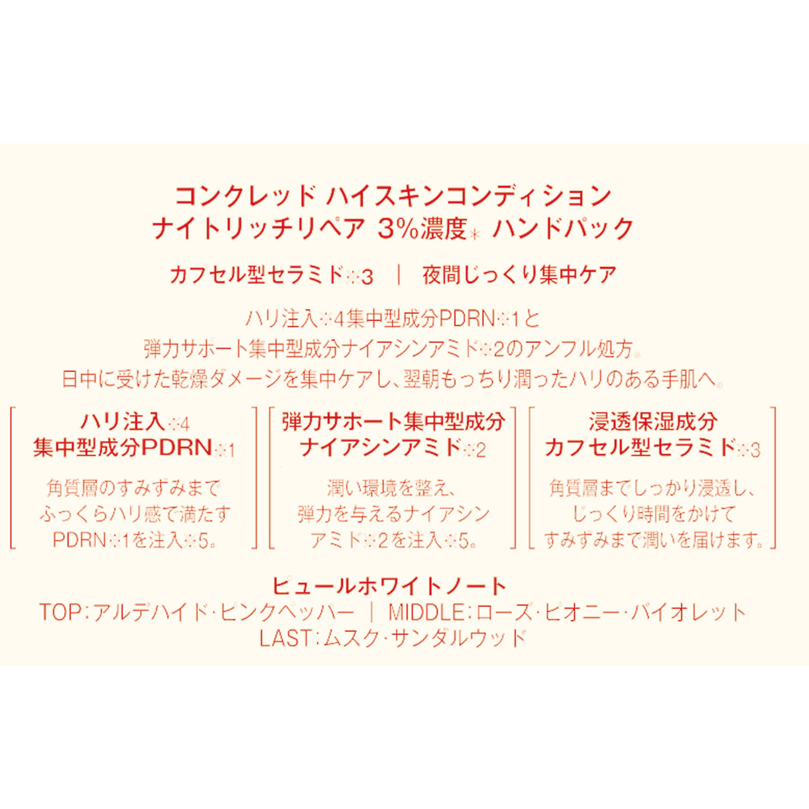matsukiyo CONCRED ハイスキンCハンドパック 50g