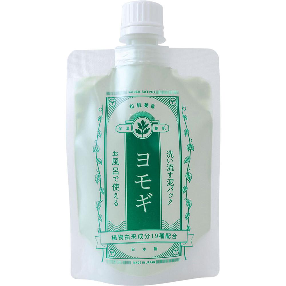 和肌美泉 洗い流す泥パック ヨモギ １８０ｇ （株）フォーエス