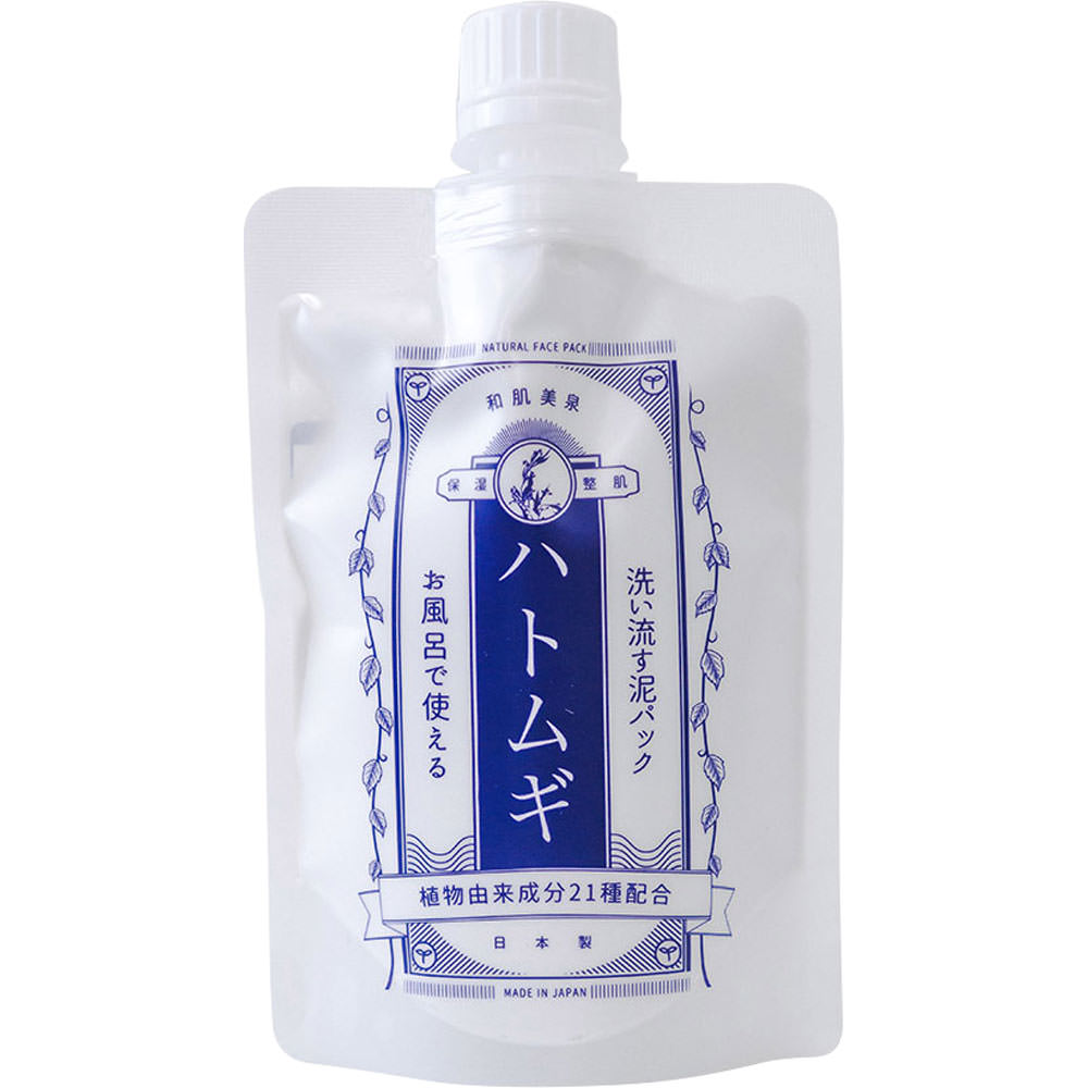 和肌美泉 洗い流す泥パック ハトムギ １８０ｇ （株）フォーエス