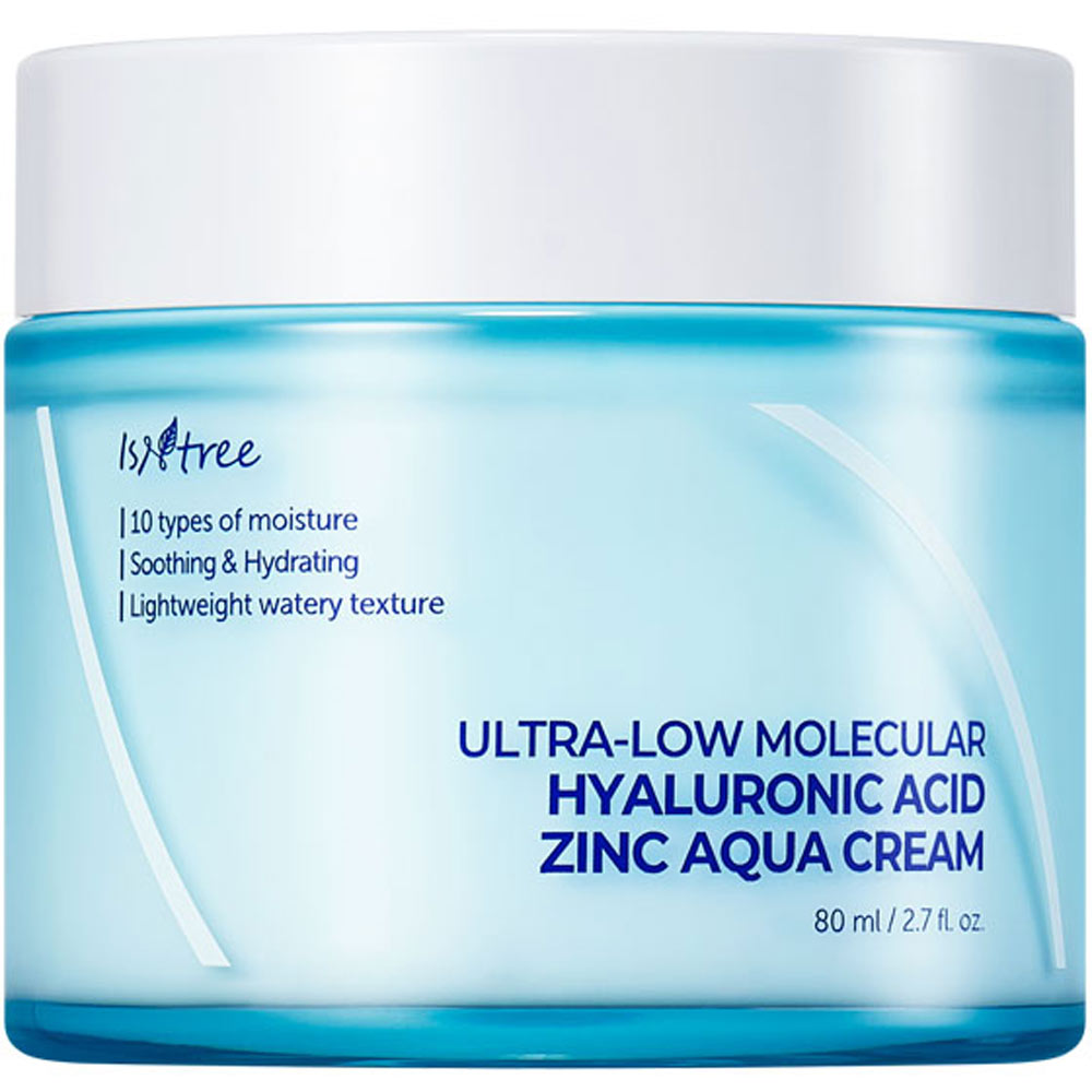 イズエンツリー　超低分子　ヒアルロン酸　ジンク　水分クリーム ８０ｍｌ