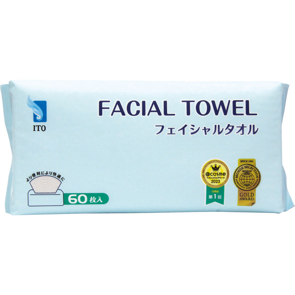 ITOフェイシャルタオル 60枚入 アィティーオー