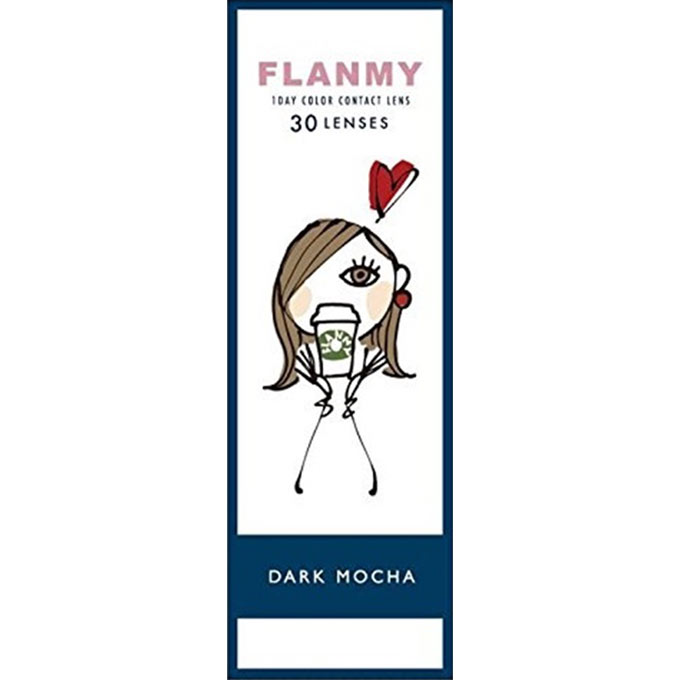 フランミー ダークモカ ３０枚　－２．００ Ｂｌａｎｃｈｅｌ