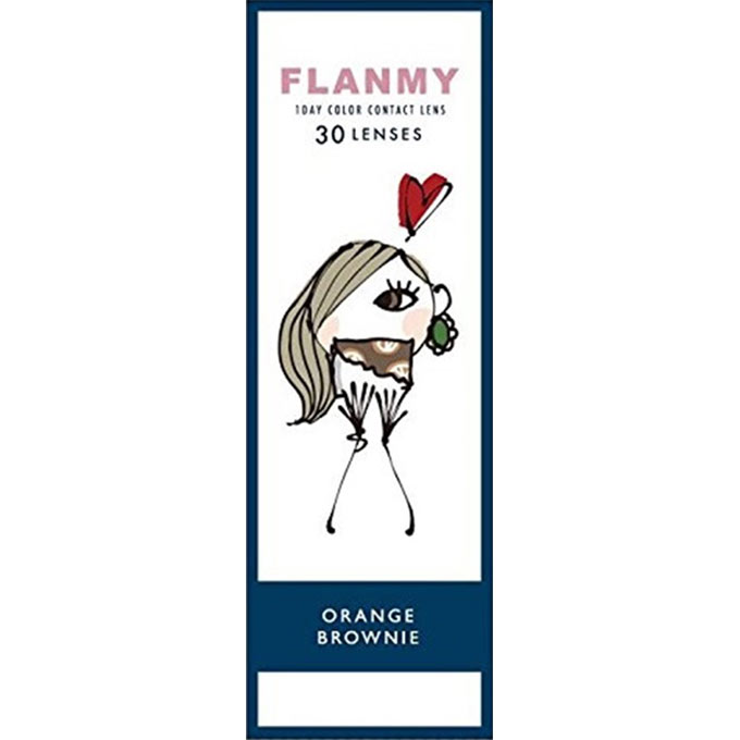 フランミー オレンジブラウニー ３０枚　－３．２５ Ｂｌａｎｃｈｅｌ