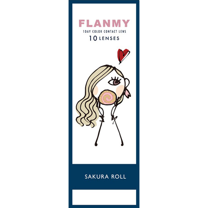 フランミー サクラロール １０枚　－３．００ Ｂｌａｎｃｈｅｌ