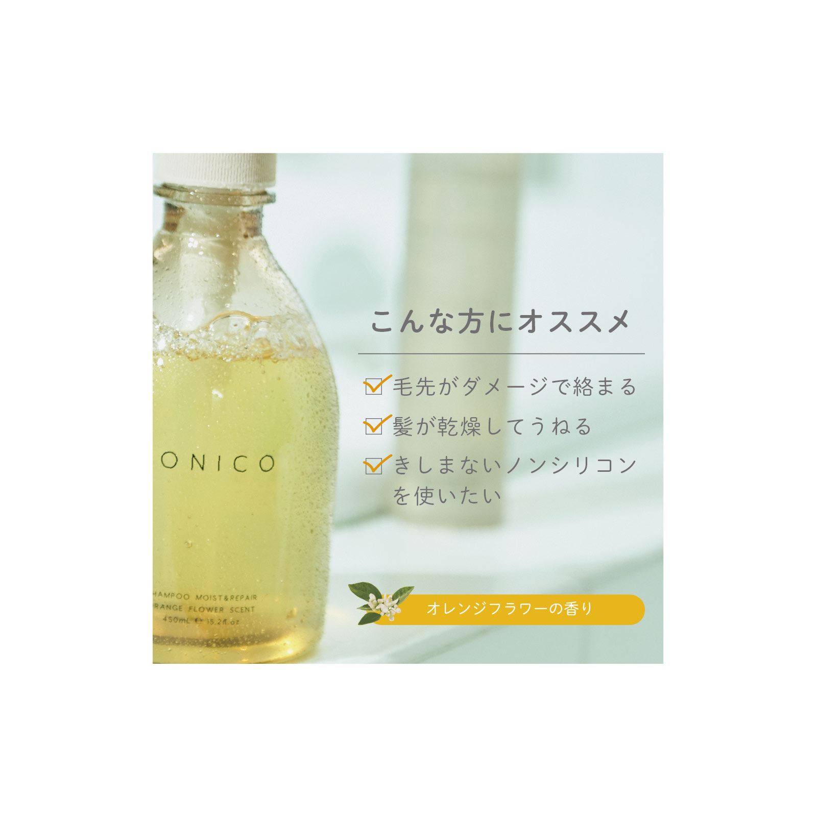 イオニコダメージケアシャンプーモイスト＆リペア 詰替 ３８０ｍｌ ビジナル