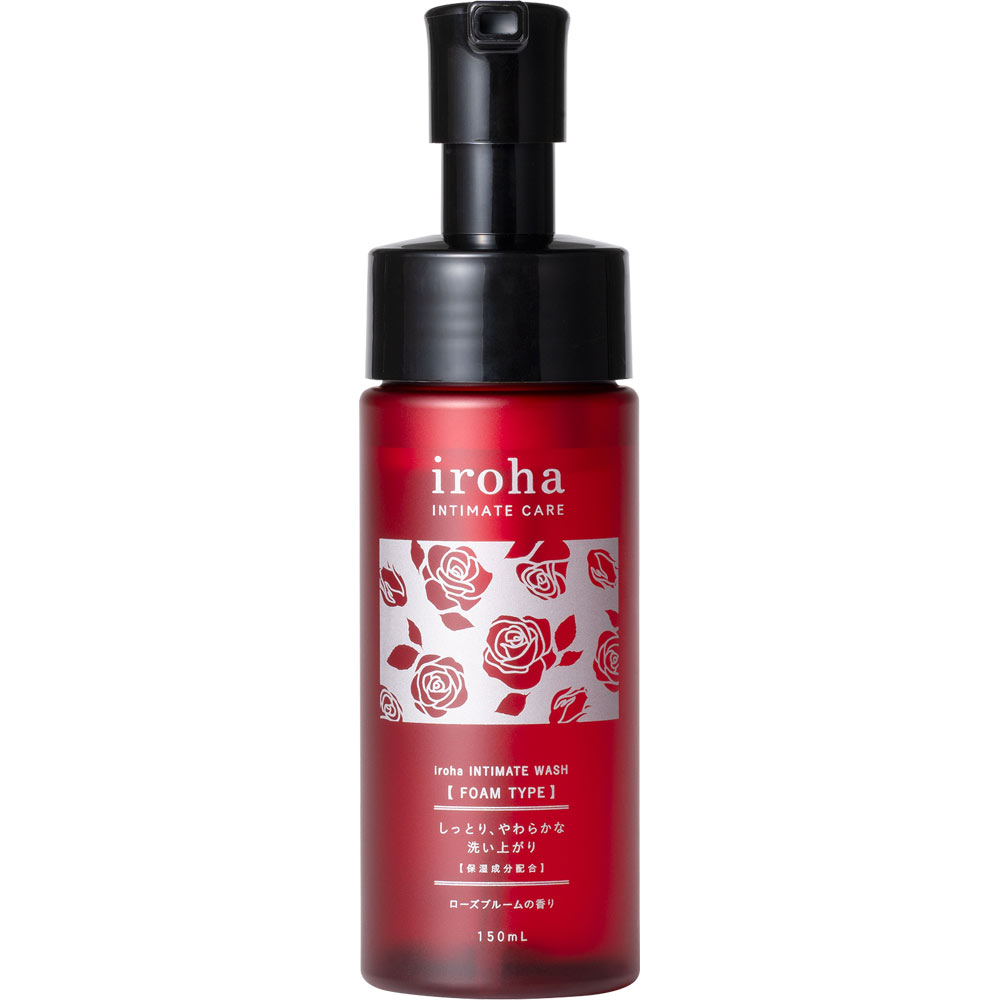 iroha INTIMATE WASH 【 FOAM TYPE 】ローズブルームの香り １５０ｍｌ 典雅