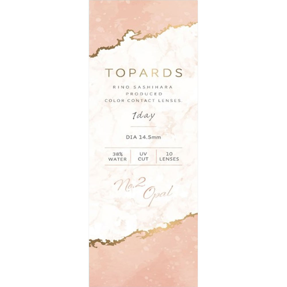 トパーズ オパール １０枚　－１．００ ＰＩＡ