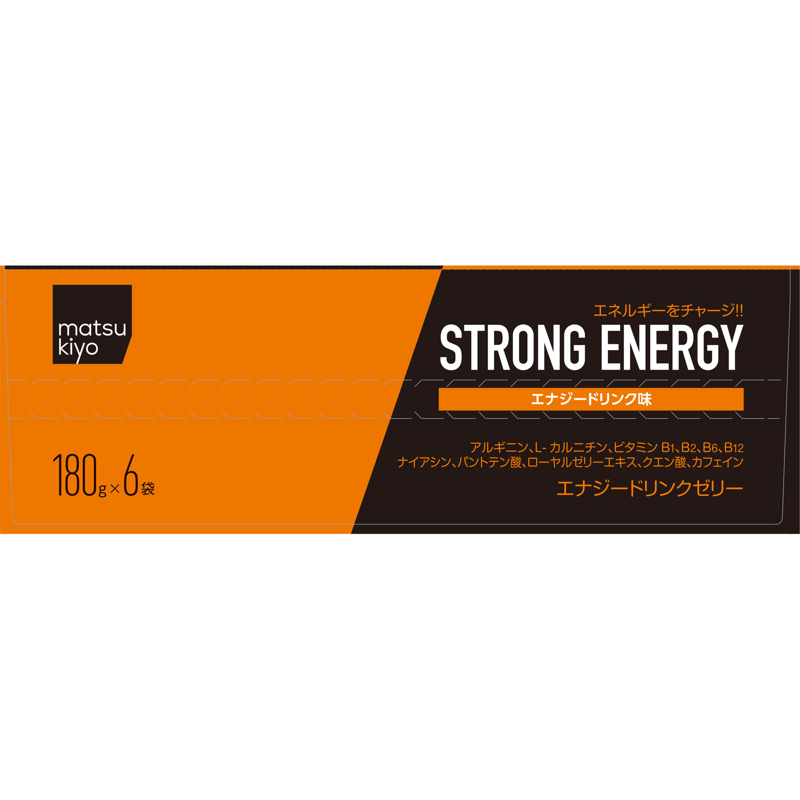 matsukiyo　エナジードリンクゼリー １８０ｇ×６