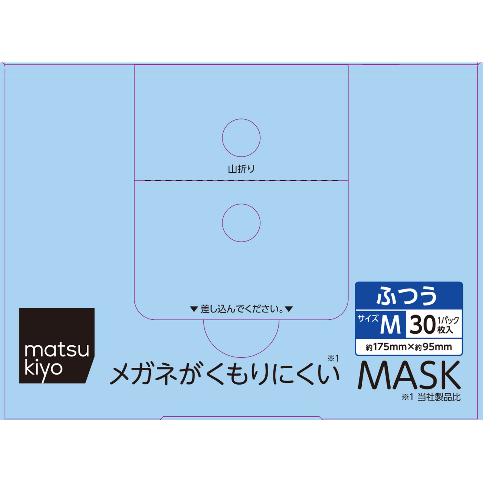 matsukiyo メガネがくもりにくいＭＡＳＫ ふつうサイズ ３０枚