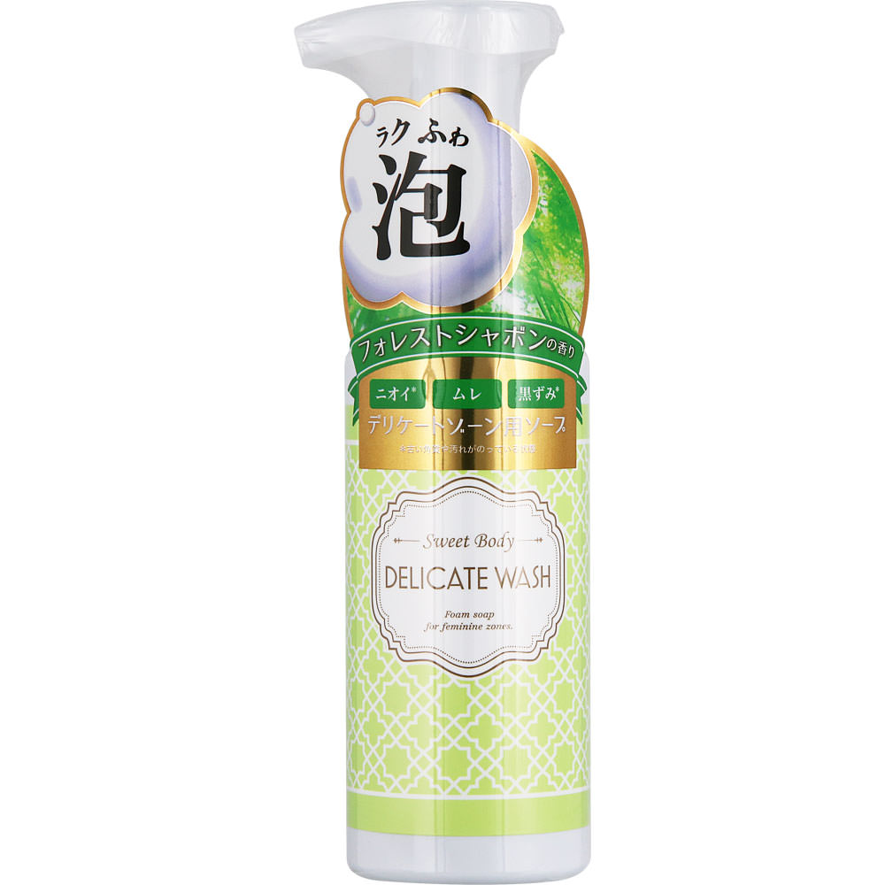 スウィートボディ デリケートウォッシュ フォレストシャボン １４０ｍｌ