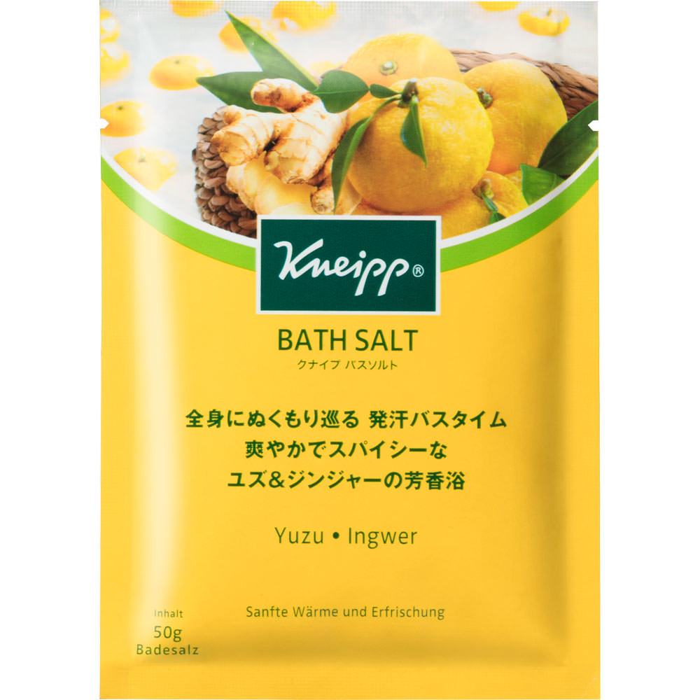 クナイプ バスソルト ユズ＆ジンジャー ５０ｇ クナイプ・ジャパン