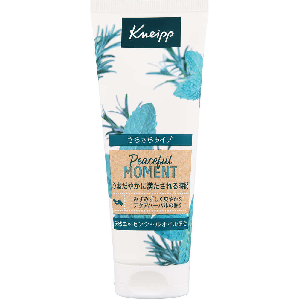 クナイプ　ハンドクリーム　ピースフルモーメント　アクアハーバルの香り ７５ｍｌ クナイプ・ジャパン
