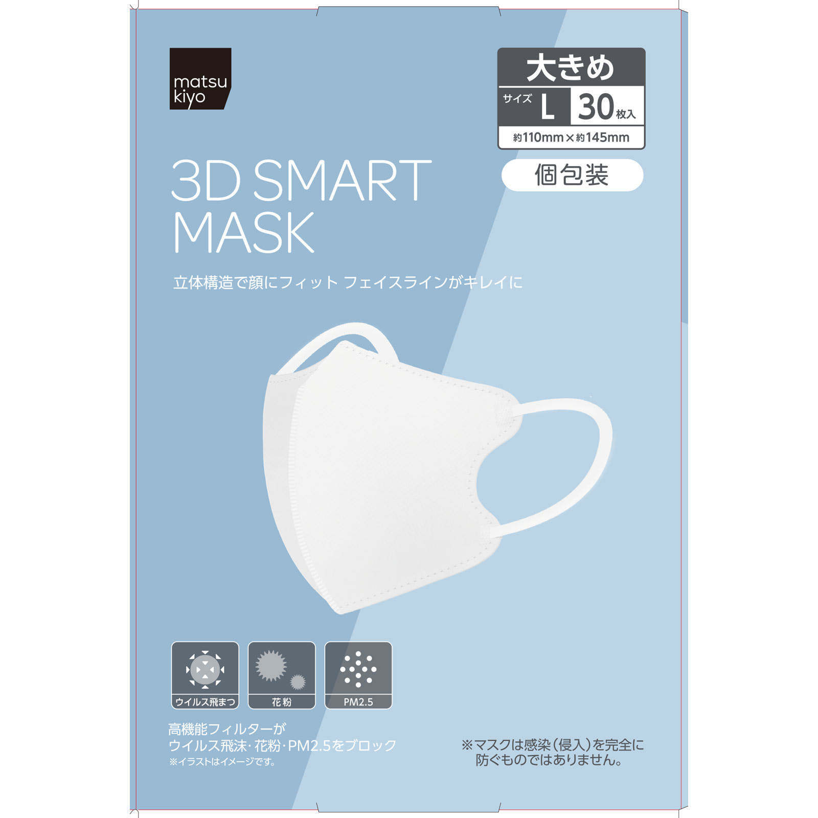 matsukiyo３Ｄスマートマスク ３０枚